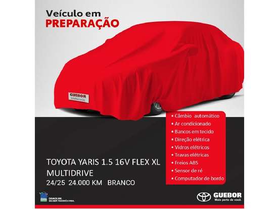TOYOTA-YARIS-1.5 16V FLEX XL MULTIDRIVE TOYOTA-YARIS-2024