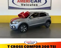 VOLKSWAGEN T-CROSS 1.0 200 TSI TOTAL FLEX COMFORTLINE AUTOMÁTICO VOLKSWAGEN T-CROSS 1.0 200 TSI TOTAL FLEX COMFORTLINE AUTOMÁTICO