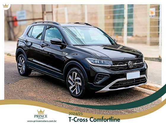 VOLKSWAGEN T-CROSS 1.0 200 TSI TOTAL FLEX COMFORTLINE AUTOMÁTICO