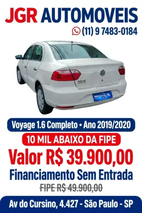 VOLKSWAGEN VOYAGE 1.6 MSI TOTALFLEX 4P MANUAL