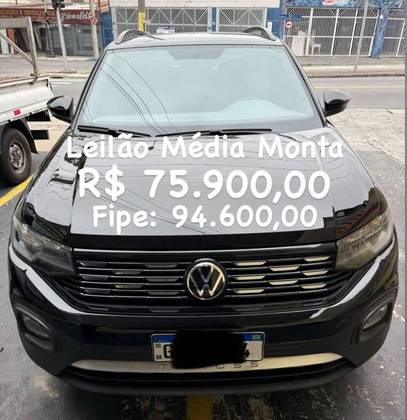 VOLKSWAGEN T-CROSS 1.0 200 TSI TOTAL FLEX SENSE AUTOMÁTICO