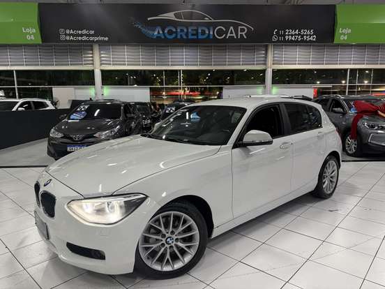 BMW-118i-1.6 GP 16V TURBO GASOLINA 4P AUTOMÁTICO BMW-118i-2014