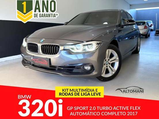 BMW-320i-2.0 M SPORT GP 16V TURBO ACTIVE FLEX 4P AUTOMÁTICO BMW-320i-2017