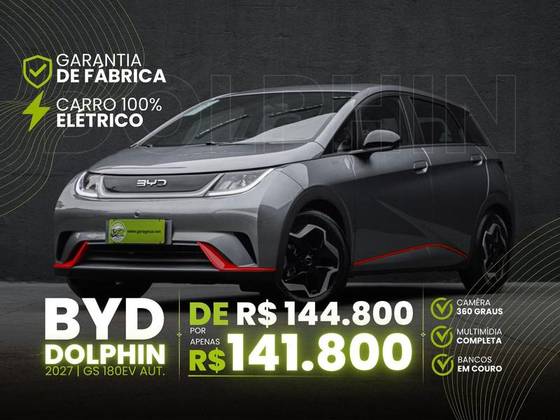 BYD DOLPHIN 44,9 KW ELÉTRICO GS