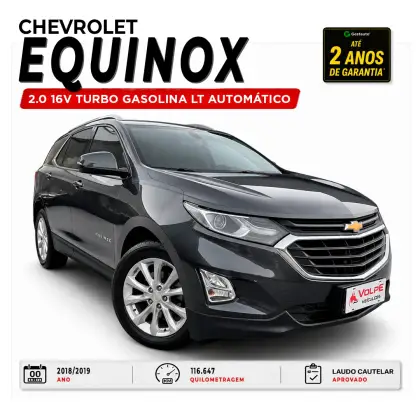 CHEVROLET EQUINOX 2.0 16V TURBO GASOLINA LT AUTOMÁTICO