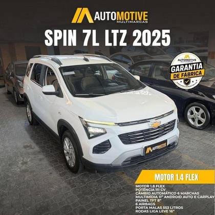 CHEVROLET SPIN 1.8 LTZ 8V FLEX 4P AUTOMÁTICO