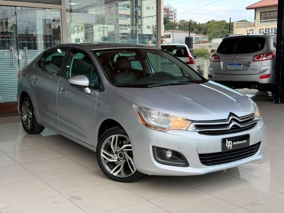 CITROËN C4 LOUNGE 1.6 EXCLUSIVE 16V TURBO GASOLINA 4P AUTOMÁTICO