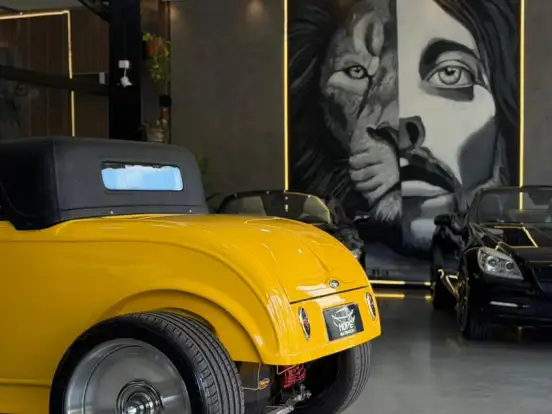 FORD-A-4 CILINDROS BIGODE PARTIDA NO PÉ CAPOTA DE LONA 2P GASOLINA MANUAL FORD-A-1932