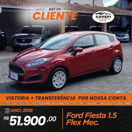 FORD FIESTA 1.5 S HATCH 16V FLEX 4P MANUAL