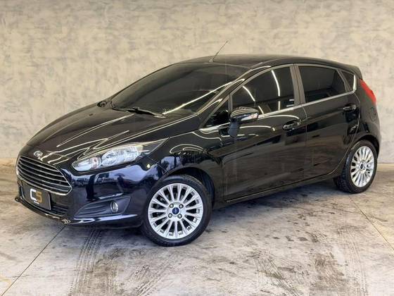 FORD FIESTA 1.6 TITANIUM HATCH 16V FLEX 4P POWERSHIFT