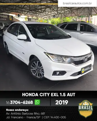 HONDA CITY 1.5 EXL 16V FLEX 4P AUTOMÁTICO