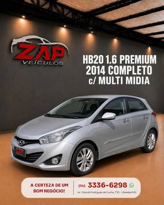 HYUNDAI HB20 1.6 PREMIUM 16V FLEX 4P MANUAL