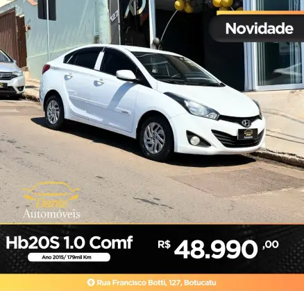 HYUNDAI HB20S 1.0 COMFORT PLUS 12V FLEX 4P MANUAL