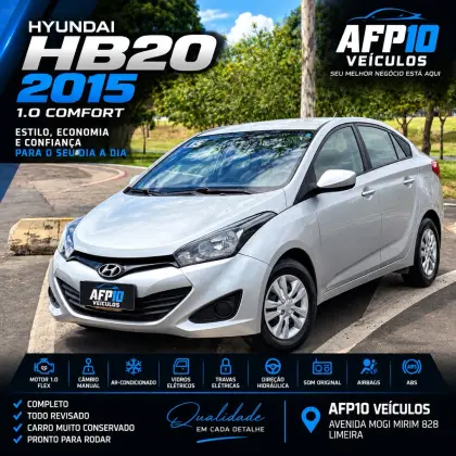 HYUNDAI HB20S 1.0 COMFORT STYLE 12V FLEX 4P MANUAL