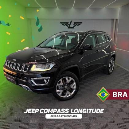 JEEP COMPASS 2.0 16V DIESEL LONGITUDE 4X4 AUTOMÁTICO