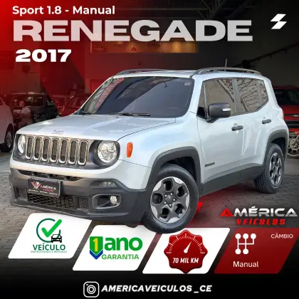 JEEP RENEGADE 1.8 16V FLEX SPORT 4P MANUAL