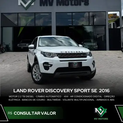 LAND ROVER DISCOVERY SPORT 2.2 16V SD4 TURBO DIESEL SE 4P AUTOMÁTICO