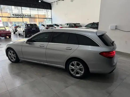 MERCEDES-BENZ-C 180-1.6 CGI ESTATE AVANTGARDE 16V TURBO GASOLINA 4P AUTOMÁTICO MERCEDES-BENZ-C 180-2015