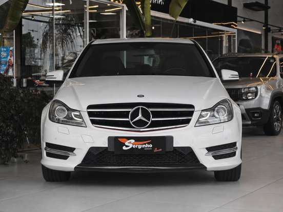 MERCEDES-BENZ-C 180-1.6 CGI SPORT 16V TURBO GASOLINA 4P AUTOMÁTICO MERCEDES-BENZ-C 180-2013