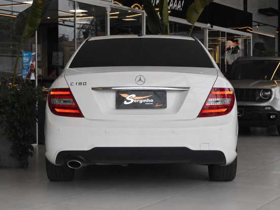 MERCEDES-BENZ-C 180-1.6 CGI SPORT 16V TURBO GASOLINA 4P AUTOMÁTICO MERCEDES-BENZ-C 180-2013