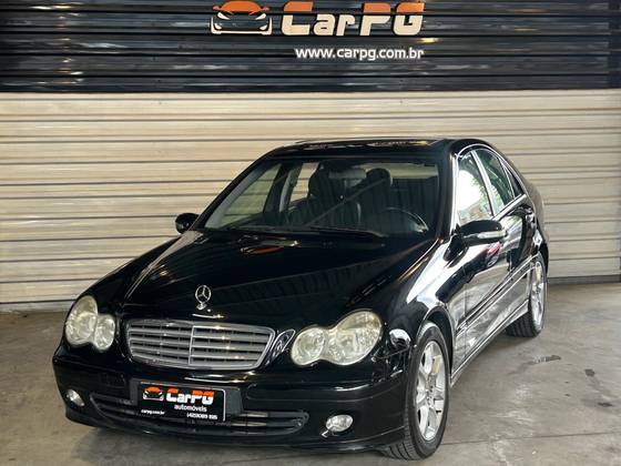 MERCEDES-BENZ C 180 K 1.8 CLASSIC KOMPRESSOR 16V 143 CV GASOLINA 4P AUTOMÁTICO