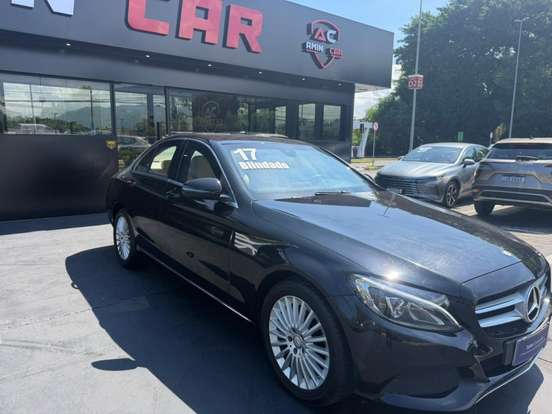 MERCEDES-BENZ-C 200-2.0 CGI AVANTGARDE 16V GASOLINA 4P AUTOMÁTICO MERCEDES-BENZ-C 200-2017