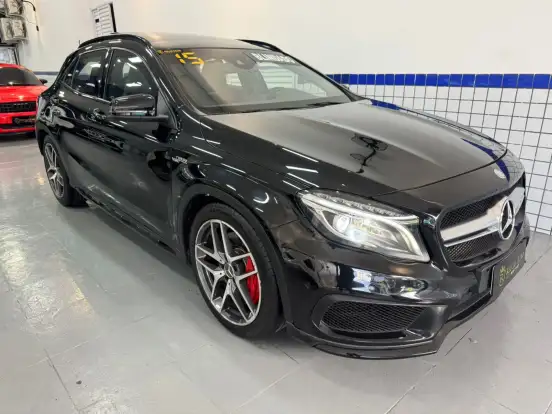 MERCEDES-BENZ-GLA 45 AMG-2.0 16V TURBO GASOLINA 4P AUTOMÁTICO MERCEDES-BENZ-GLA 45 AMG-2015