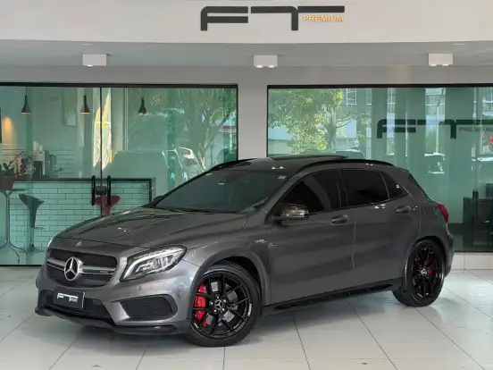 MERCEDES-BENZ-GLA 45 AMG-2.0 16V TURBO GASOLINA 4P AUTOMÁTICO MERCEDES-BENZ-GLA 45 AMG-2015