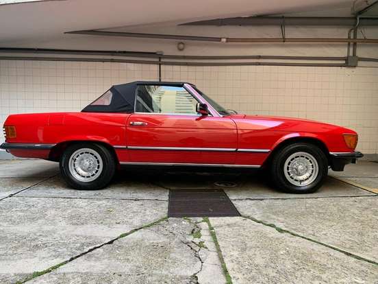 MERCEDES-BENZ-450 SL-4.5 CONVERSÍVEL V8 GASOLINA 2P AUTOMÁTICO MERCEDES-BENZ-450 SL-1974