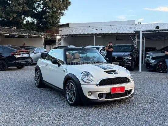 MINI-COOPER-1.6 S CABRIO 16V TURBO GASOLINA 2P AUTOMÁTICO MINI-COOPER-2013