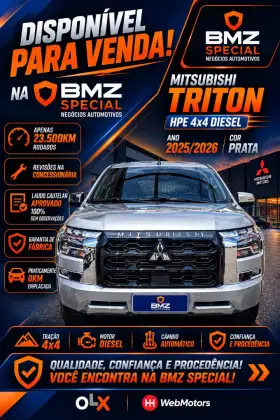 MITSUBISHI TRITON 2.4 BITURBO DIESEL CD HPE 4X4 AUTOMÁTICO