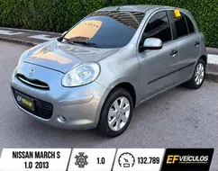 NISSAN MARCH 1.0 S 16V FLEX 4P MANUAL NISSAN MARCH 1.0 S 16V FLEX 4P MANUAL