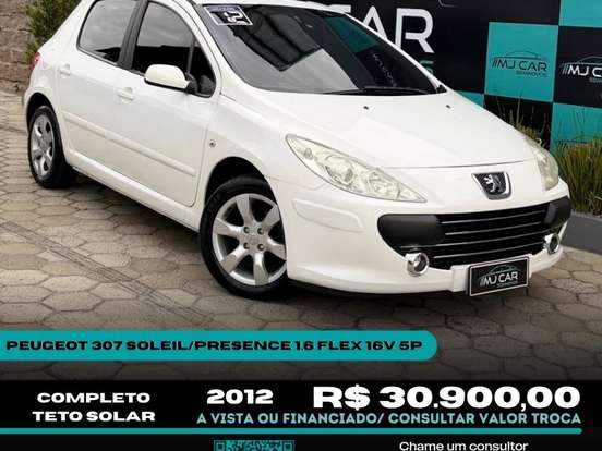 PEUGEOT-307-1.6 PRESENCE 16V FLEX 4P MANUAL PEUGEOT-307-2011