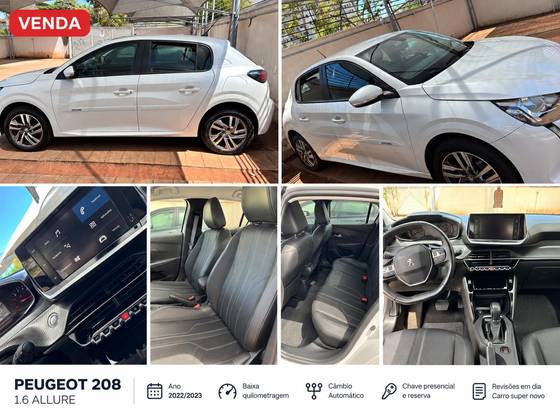 PEUGEOT 208 1.6 16V FLEX ALLURE AT6