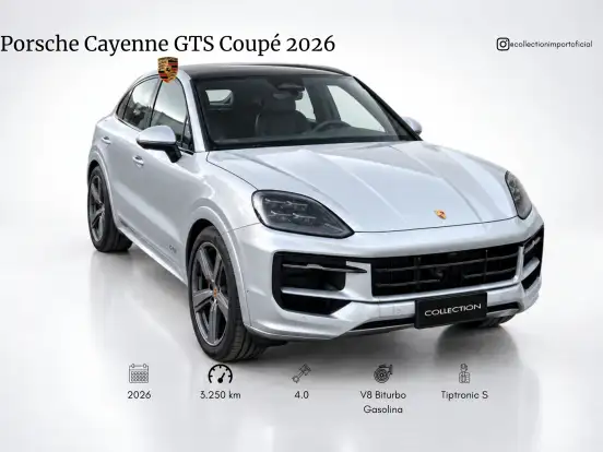 PORSCHE-CAYENNE-4.0 V8 GASOLINA GTS COUPÉ AWD TIPTRONIC S PORSCHE-CAYENNE-2026