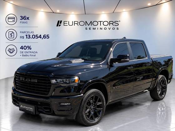 RAM 1500 3.0 HURRICANE 6 BITURBO GASOLINA LARAMIE NIGHT EDITION CD 4X4 AUTOMÁTICO