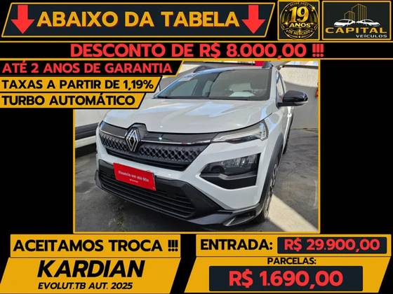RENAULT KARDIAN 1.0 TCE FLEX EVOLUTION EDC
