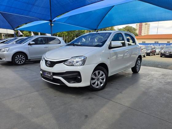 TOYOTA ETIOS 1.3 X 16V FLEX 4P MANUAL