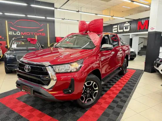 TOYOTA-HILUX-2.7 VVT-i FLEX CD SRV 4X4 AUTOMÁTICO TOYOTA-HILUX-2021