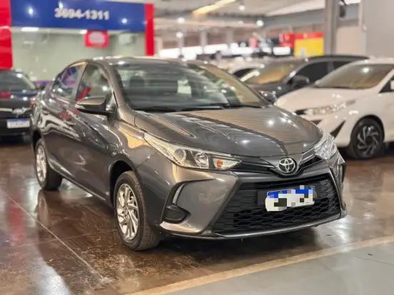 TOYOTA-YARIS-1.5 16V FLEX SEDAN XS CONNECT MULTIDRIVE TOYOTA-YARIS-2022