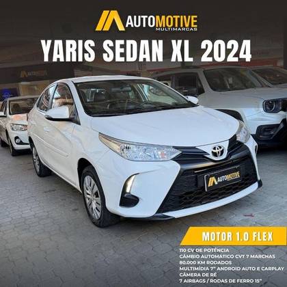TOYOTA YARIS 1.5 16V FLEX SEDAN XL MULTIDRIVE