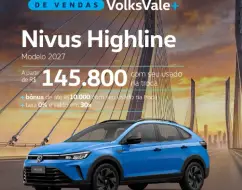 VOLKSWAGEN NIVUS 1.0 200 TSI TOTAL FLEX HIGHLINE AUTOMÁTICO VOLKSWAGEN NIVUS 1.0 200 TSI TOTAL FLEX HIGHLINE AUTOMÁTICO