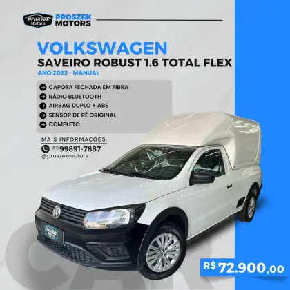 VOLKSWAGEN SAVEIRO 1.6 MSI ROBUST CS 8V FLEX 2P MANUAL