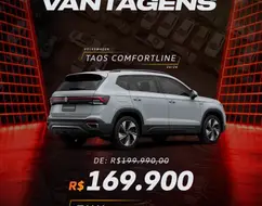 VOLKSWAGEN TAOS 1.4 250 TSI TOTAL FLEX COMFORTLINE AUTOMÁTICO VOLKSWAGEN TAOS 1.4 250 TSI TOTAL FLEX COMFORTLINE AUTOMÁTICO
