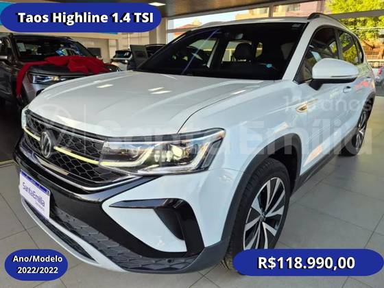 VOLKSWAGEN TAOS 1.4 250 TSI TOTAL FLEX HIGHLINE AUTOMÁTICO