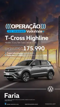 VOLKSWAGEN T-CROSS 1.4 250 TSI TOTAL FLEX HIGHLINE AUTOMÁTICO