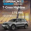 VOLKSWAGEN T-CROSS 1.4 250 TSI TOTAL FLEX HIGHLINE AUTOMÁTICO VOLKSWAGEN T-CROSS 1.4 250 TSI TOTAL FLEX HIGHLINE AUTOMÁTICO