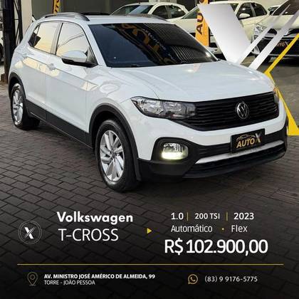 VOLKSWAGEN T-CROSS 1.0 200 TSI TOTAL FLEX AUTOMÁTICO
