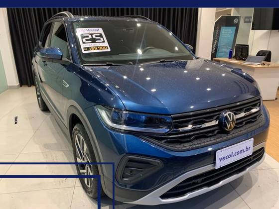 VOLKSWAGEN T-CROSS 1.0 200 TSI TOTAL FLEX COMFORTLINE AUTOMÁTICO