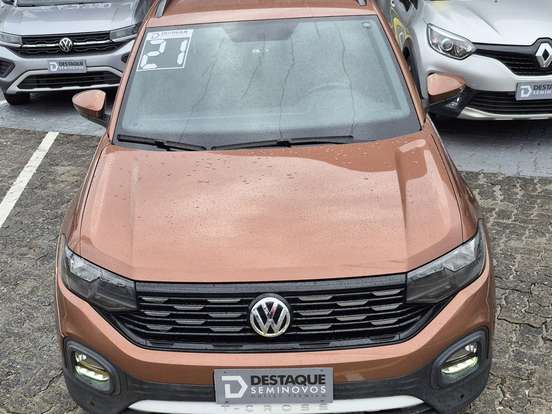 VOLKSWAGEN-T-CROSS-1.0 200 TSI TOTAL FLEX COMFORTLINE AUTOMÁTICO VOLKSWAGEN-T-CROSS-2021